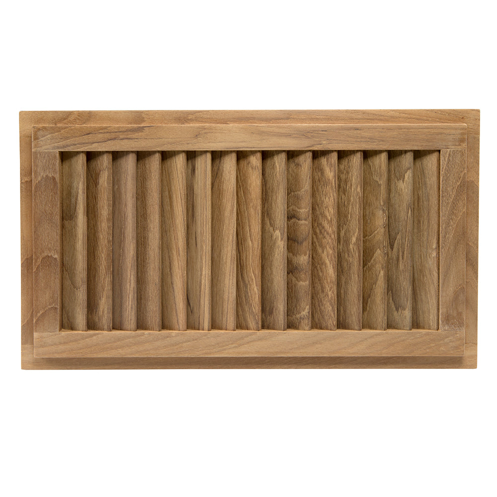 Whitecap Teak Louvered Insert - 16