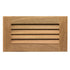 Whitecap Teak Louvered Insert - 6-3/8" x 11-3/16" x 3/4" [60714]