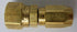 Parker 2TFMS-6-5B Marine Hose Fitting, 5/16" ID Straight Brass Hydraulic Steering Connector