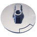 Tecnoseal Trim Plate Anode - Zinc Flat Mercury Alpha f/Engines [00820]