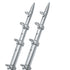 TACO 15' Silver/Silver Outrigger Poles - 1-1/8" Diameter [OT-0442VEL15]