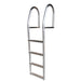 Dock Edge Fixed Eco - Weld Free Aluminum 4-Step Dock Ladder [DE2074F]