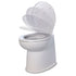 Jabsco 17" Deluxe Flush Fresh Water Electric Toilet w/Soft Close Lid - 12V [58040-3012]