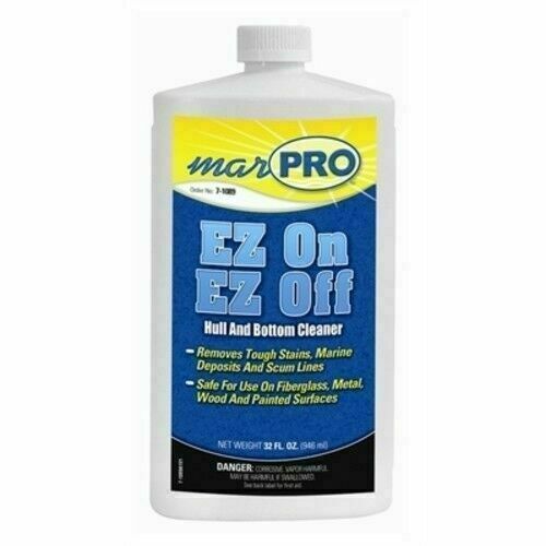 Marpac Boat Marine EZ On EZ Off Hull & Bottom Cleaner 1 Quart - Tough Deposit Remover