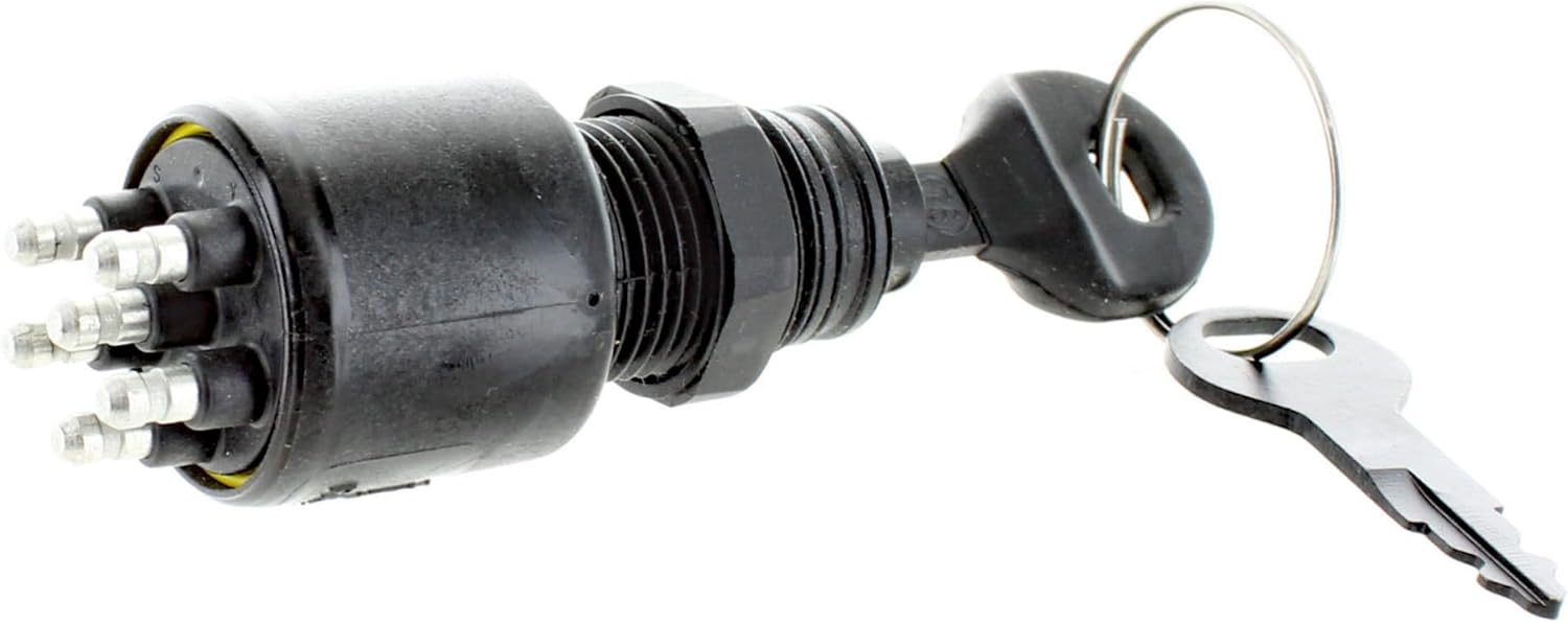 OMC BRP Johnson Evinrude Ignition Switch & Lanyard 5005801 - 1996 & Up