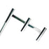 Tigress Offset Triple Aluminum Rod Holder - Straight Butt [88149-1]