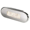 Hella Marine Surface Mount Oblong LED Courtesy Lamp - Warm White LED - Stainless Steel Bezel [980869401]