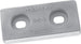 Martyr CMZHC3AZ, Zinc Alloy Pleasurecraft ZHC-3 Medium Streamlined Bolt-on hull anode