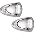 Attwood LED Docking Lights - Stainless Steel - White LED - Pair [6522SS7]