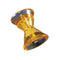 Ultimate 3" Yellow Poly Bow Roller Stop - Non-Marring with Stainless Steel Hardware