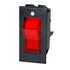 Marine Boat Illuminated Rocker Switch – Off-On, 10 Amps, 12V DC, Glows Red