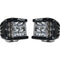 RIGID Industries D-SS Series PRO Spot Surface Mount - Pair - Black [262213]