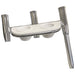 Tigress Offset Triple Rod Holder w/Cup Holders - Port Side - Polished Aluminum [88148]