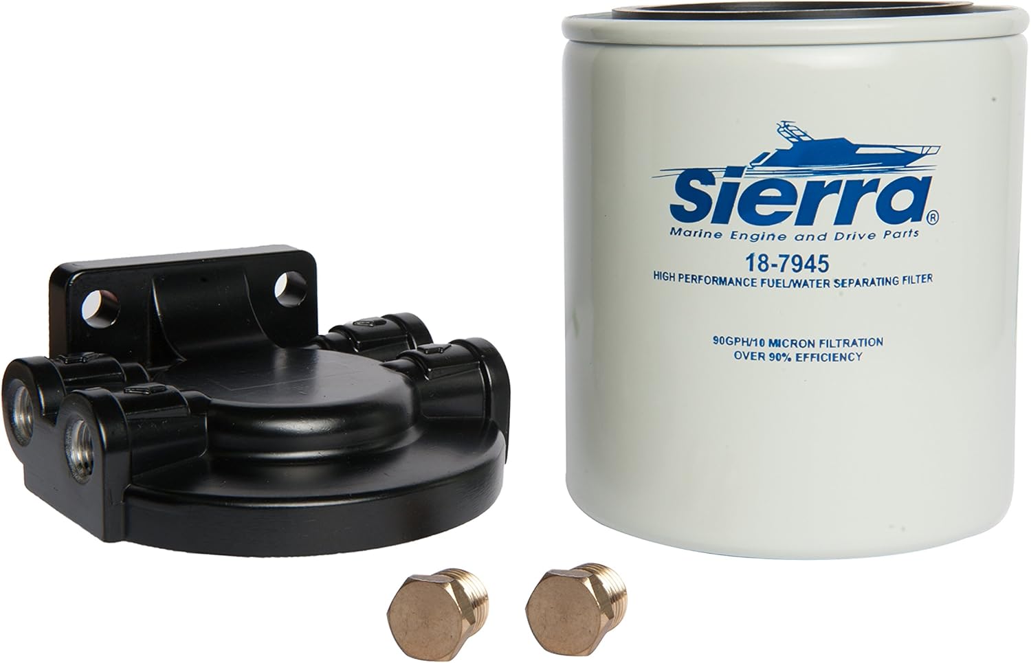 Sierra International 18-7982-1 Marine Fuel Water Separator Kit - White
