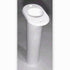 T-H Marine Rod Holder Flat Top White #RH-2FW-DP