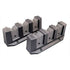 Marpac 7-0963 Horizontal Rod Rack – 3 Fishing Pole Holder Boat Gear Storage Mount