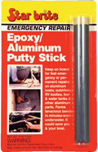 EMERGENCY REPAIR EPOXY/ALUMINUM PUTTY STICK (STARBRITE) 87004