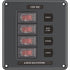 Blue Sea 4320 Circuit Breaker Switch Panel 4 Position - Gray [4320]