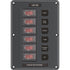 Blue Sea 4322 Circuit Breaker Switch Panel 6 Position - Gray [4322]