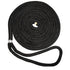 New England Ropes 3/8" Double Braid Dock Line - Black - 25 [C5054-12-00025]