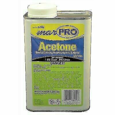 MARPRO ACETONE QUART 32oz BRUSH ROLLER- MOLDS CLEANER