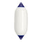 Polyform F-7 Twin Eye Fender 15" x 41" - White [F-7 WHITE]