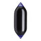 Polyform F-10 Twin Eye Fender 18" x 50" - Black [F-10 BLACK]