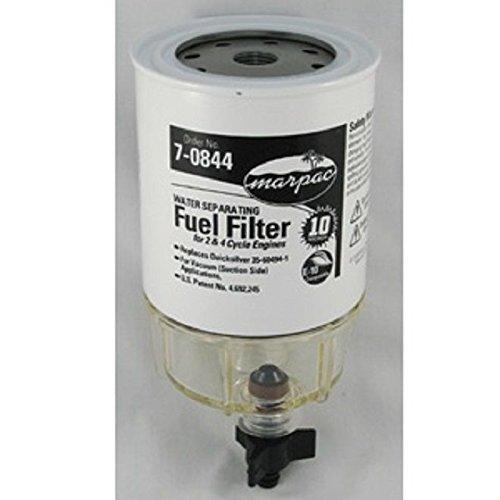 Marine EZ View Fuel/Water Separator Canister w/ Sight Bowl – Boat Fuel System
