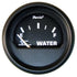 Faria Euro Black 2" Tank Level Gauge - Potable Water [12830]