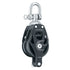 Harken 60mm Double Aluminum Element Block w/Swivel  Becket [6270]