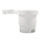 Camco Clamp-On Rail Mounted Cup Holder - Large for Up to 2" Rail - White [53083]