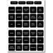 Label KIT DC H2O Panel SQ BLK V1