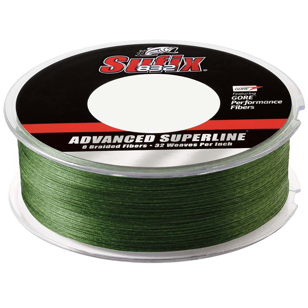 Sufix 832 Advanced Superline Braid - 6lb - Low-Vis Green - 600 yds [660-206G]