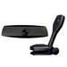 PTM Watersports Mirror/Bracket Kit w/VR-140 Elite Mirror  ZXR-360 (Black) [P12848-1360TEBBK]