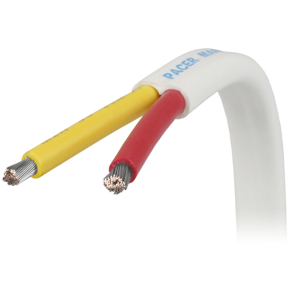 Pacer 8/2 AWG Safety Duplex Cable - Flat Cable - Red/Yellow - 50' [W8/2RYW-50]