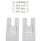Fortress Guardian G-23 - Mud Palm Set - Pair [G-23 MUDPALMSET]
