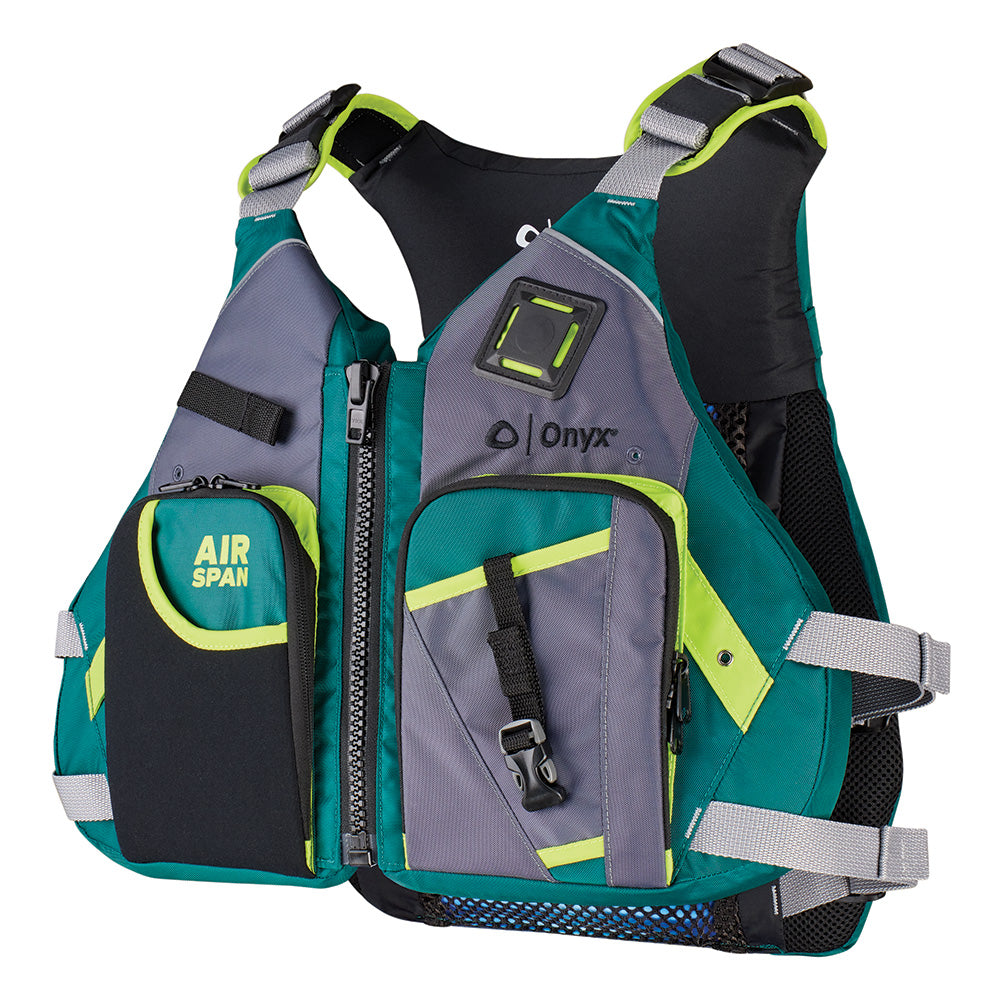 Onyx Airspan Angler Life Jacket - M/L - Green [123200-400-040-23]