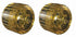Marpac Tough Guy Wobble Roller 4"x3" 3/4" Shaft 71575 Poly 2-Pack