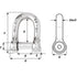Wichard Self-Locking Allen Head Pin D Shackle - 10mm Diameter - 13/32" [01305]