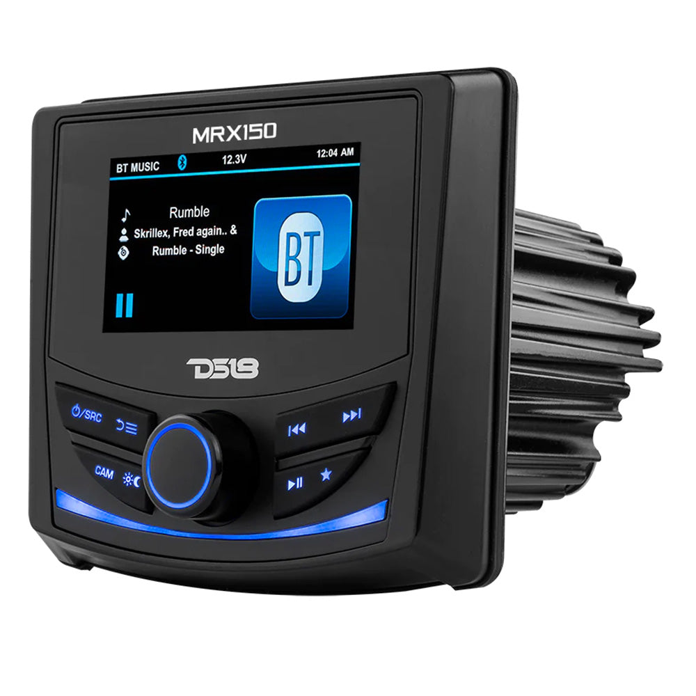 DS18 MRX150 2 Zone Marine  Powersports Head Unit w/3