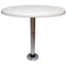 Springfield White Oval Table Package - 18" x 30" Threadlock [1690106]