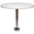 Springfield White Oval Table Package - 18" x 30" Threadlock [1690106]