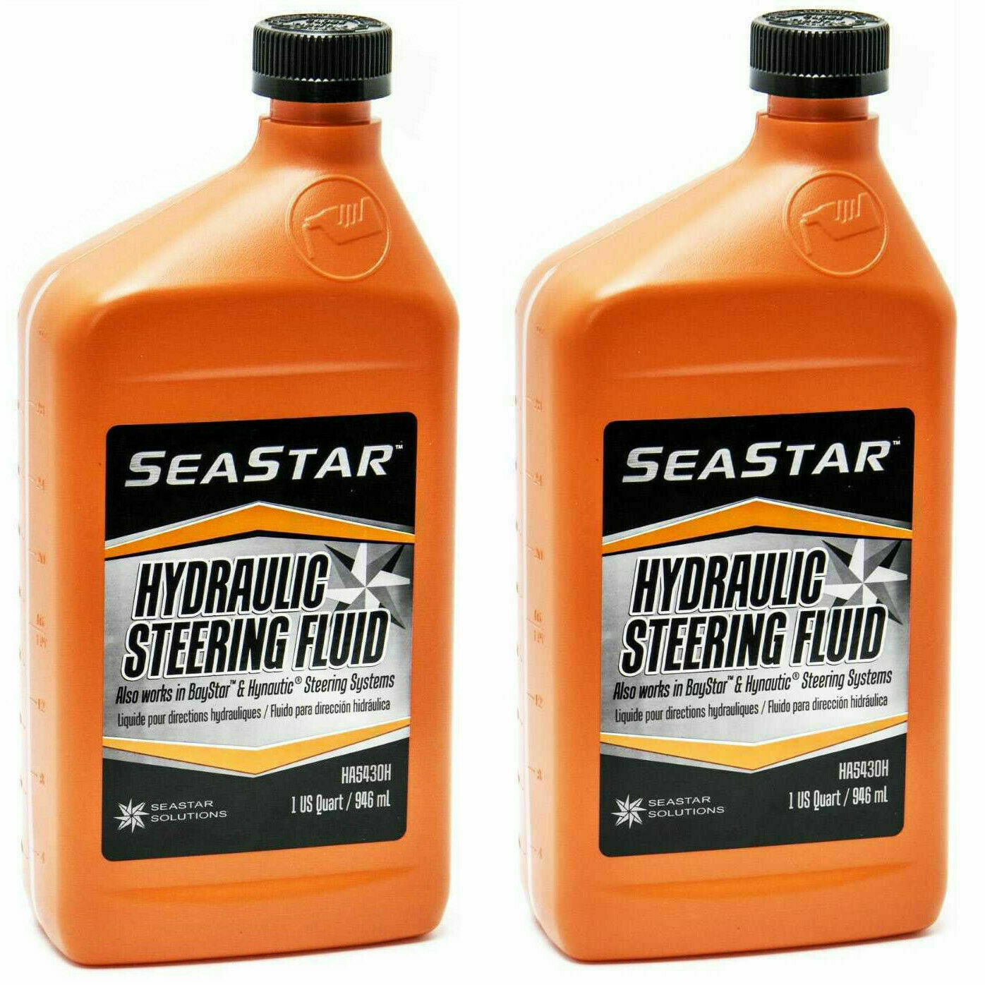 Hydraulic Steering Fluid Bottle Teleflex Marine 2 Quart SeaStar HA5430H