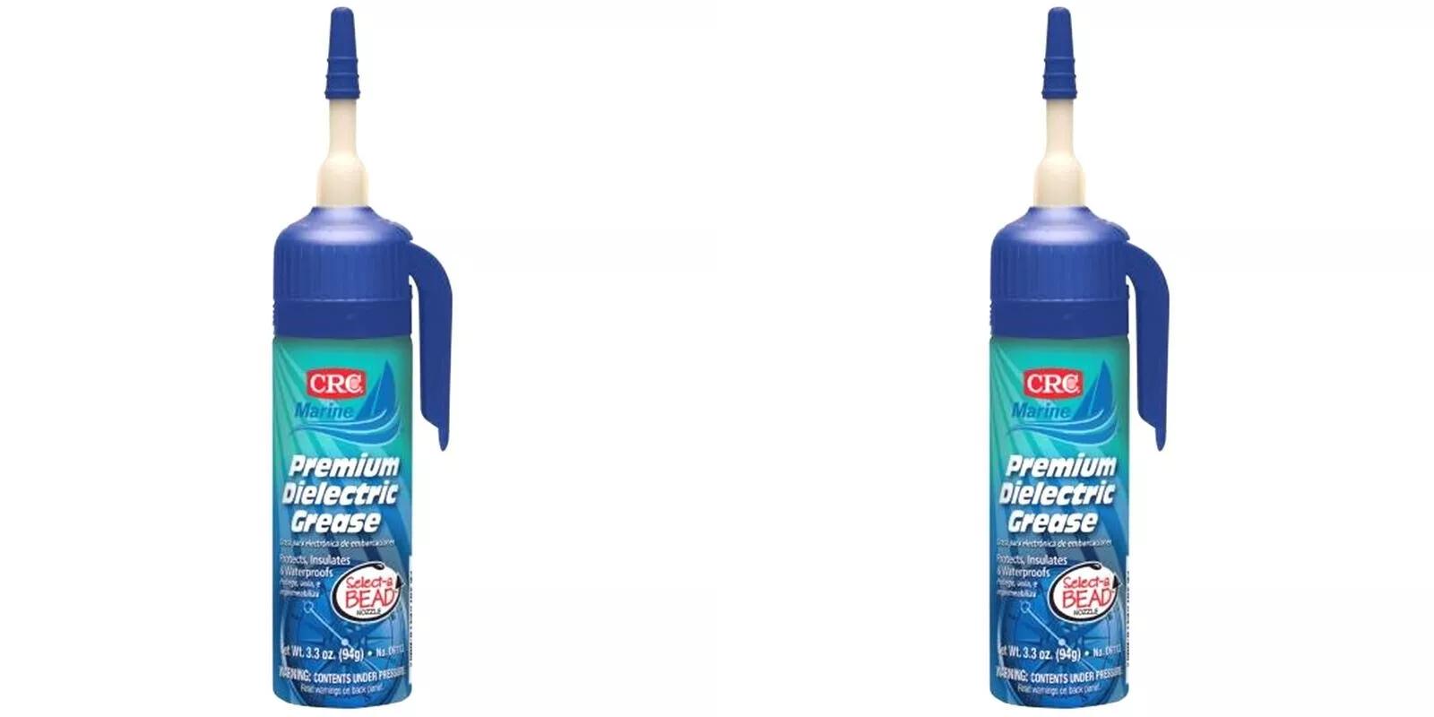 CRC Marine Premium Dielectric Grease - 2 Pack (3.3 Wt Oz each) - Protect & Insulate