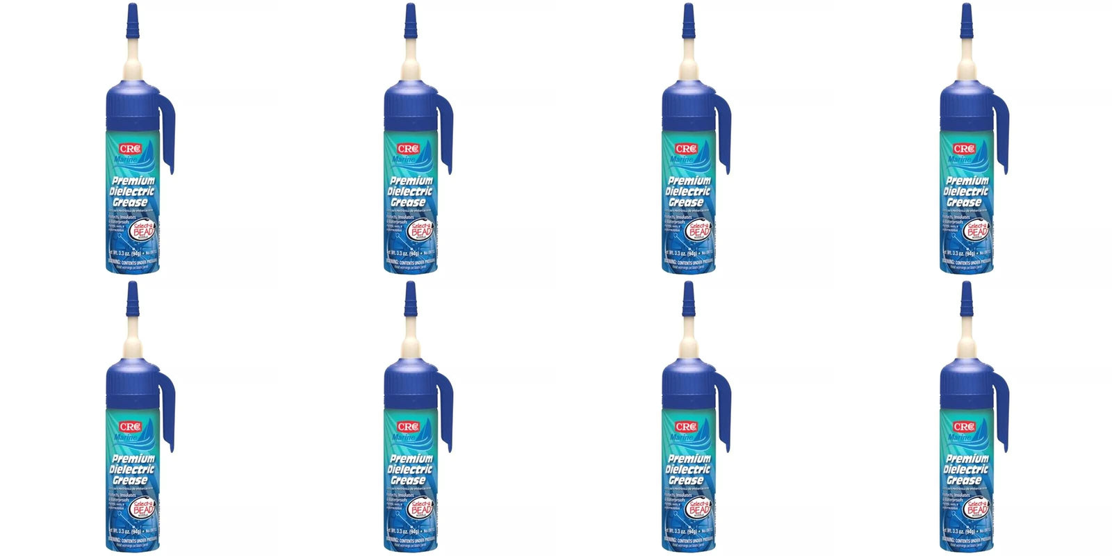 CRC Marine Premium Dielectric Grease - 8 Pack (3.3 Wt Oz each) - Electrical Protection