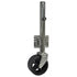 Tough Guy Wide Wheel Swing-Up Trailer Jack - 2,000 lbs Tongue Weight, 25" Lift