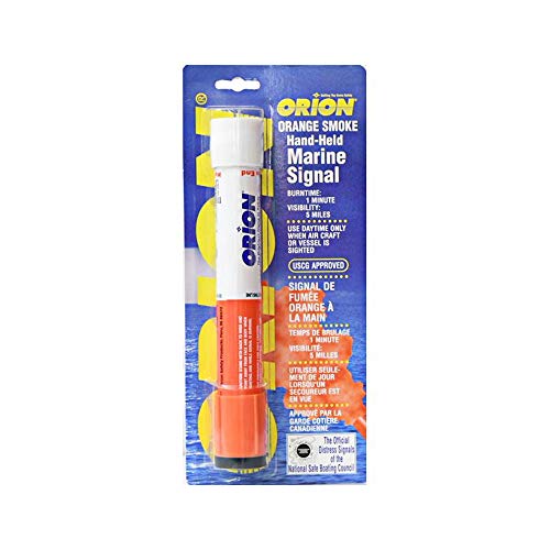Orion Safety 956, Orange Smoke Hand-Held Signal. Handheld Smoke Signals