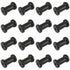 16-Pack Tough Guy Marpac 7-1875 5" Boat Trailer Spool Roller - Black Rubber, 5/8" Shaft