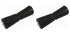 2-Pack 10" Boat Trailer Keel Roller - Black Rubber with Steel Sleeve & Nylon Bushings