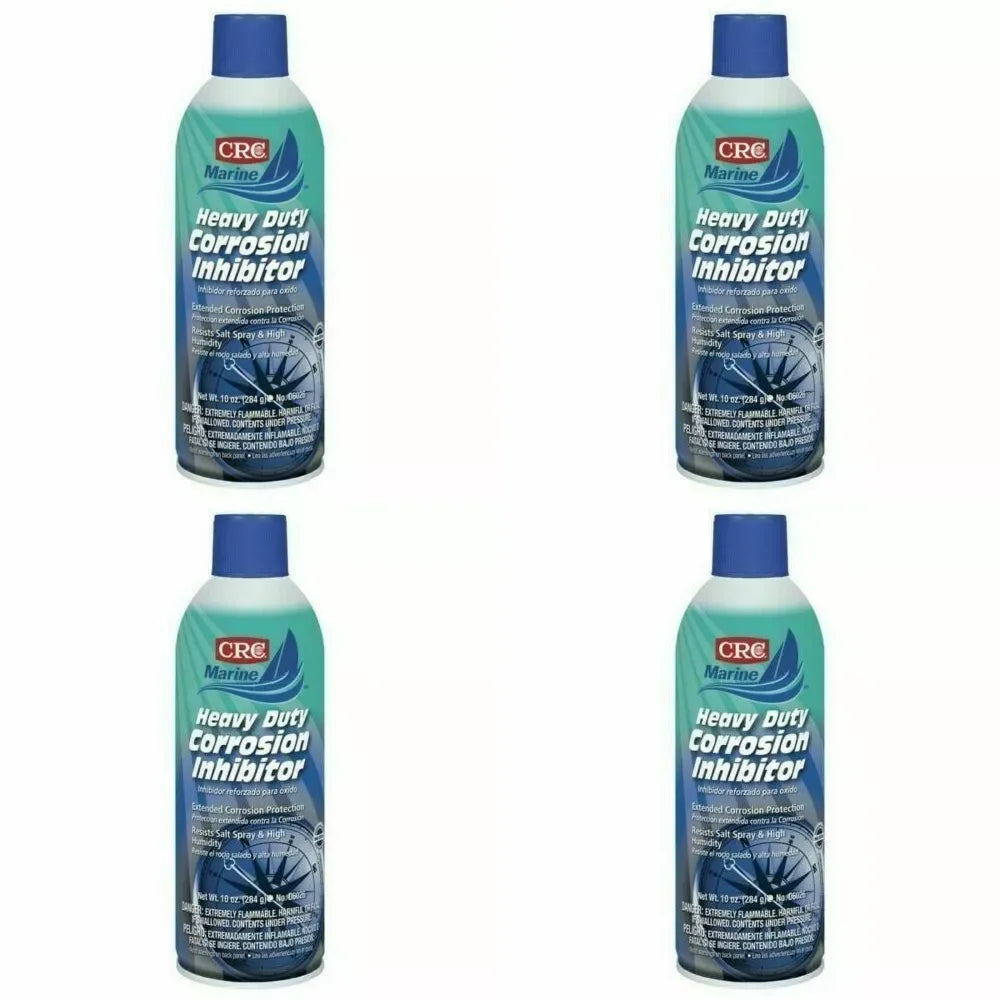 4-Pack CRC 06026 Heavy Duty Corrosion Inhibitor - Ultimate Multi-Surface Protection